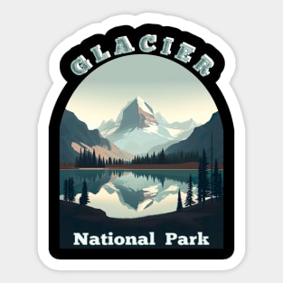 Glacier National Park Sticker